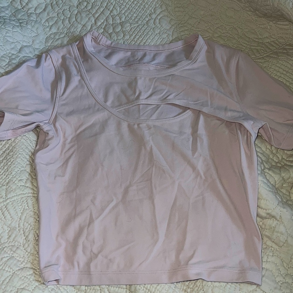 Lululemon Cropped Tee